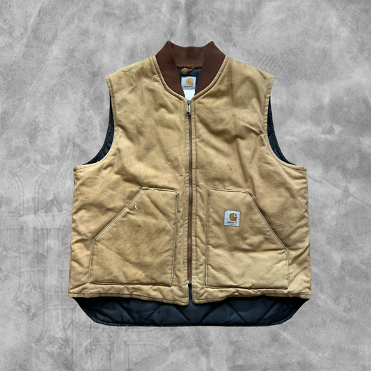 Camel Carhartt Vest 1990s (XL)