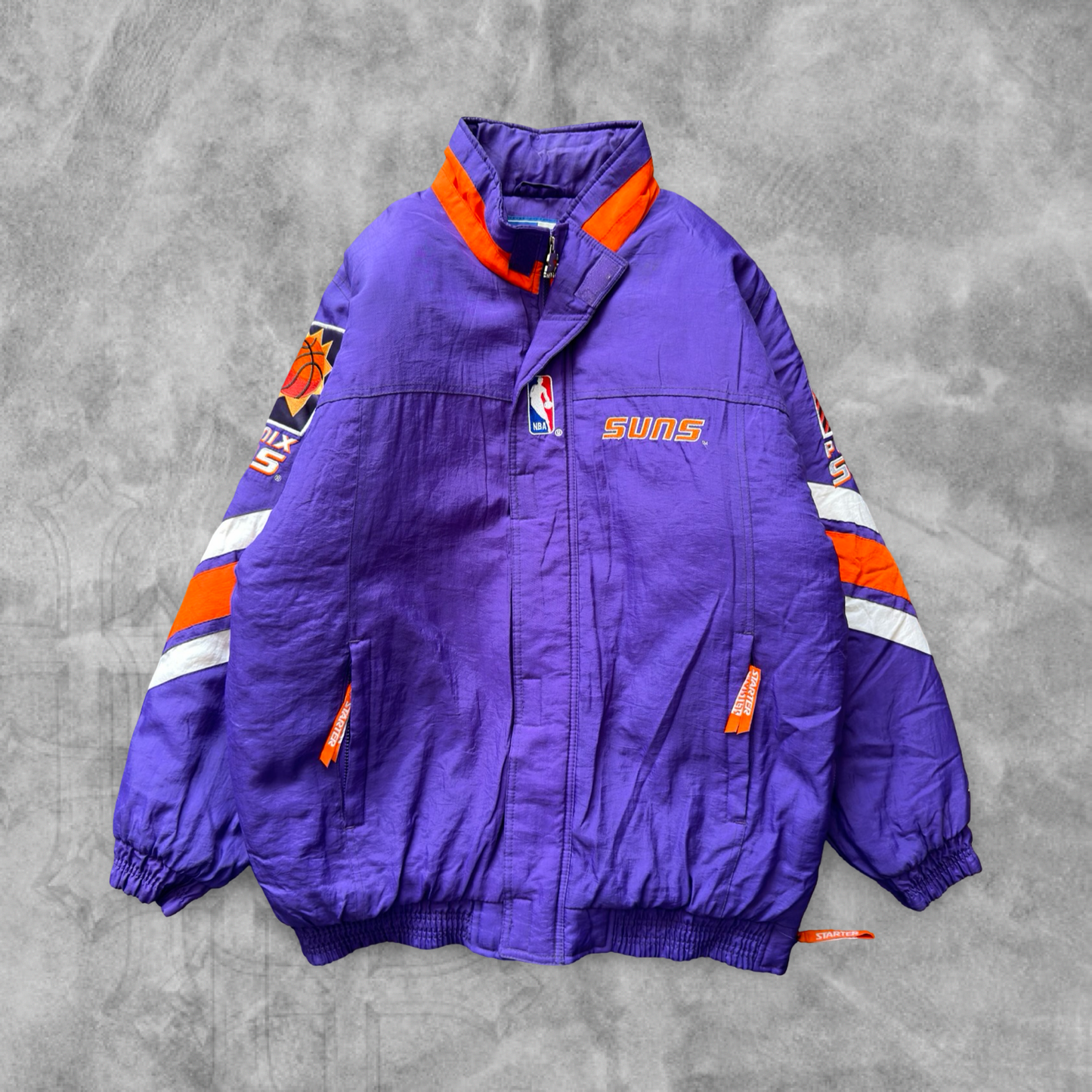 Purple Phoenix Suns Starter Jacket 1990s (L)