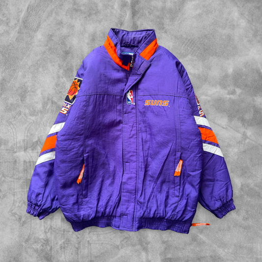 Purple Phoenix Suns Starter Jacket 1990s (L)