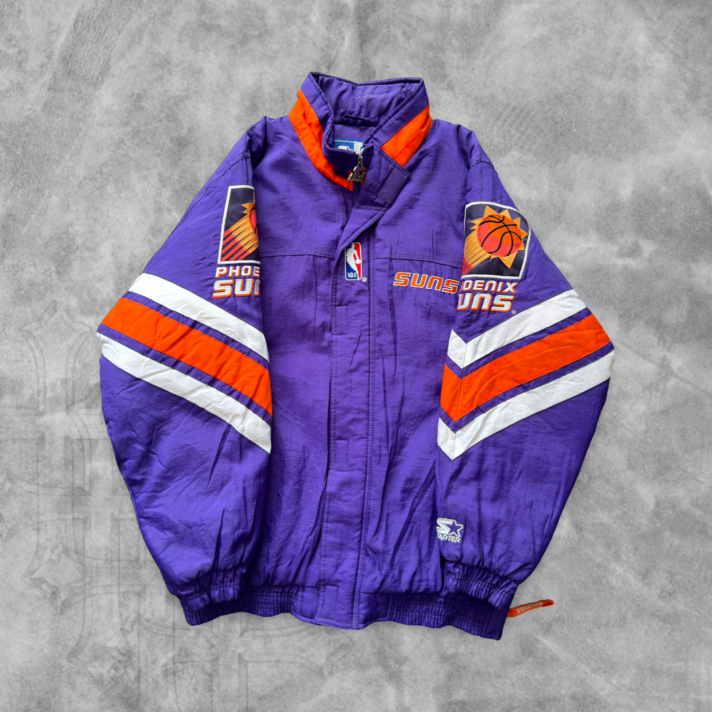 Purple Phoenix Suns Starter Jacket 1990s (L)