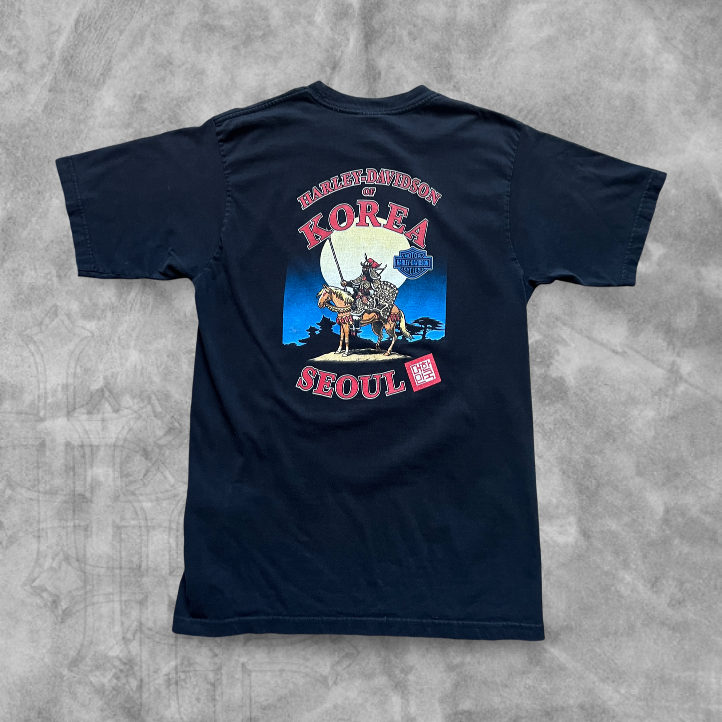 Black Harley Davidson Korea Shirt 2000s (L)
