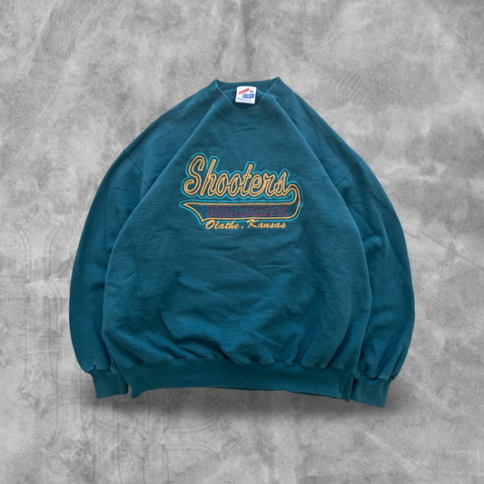 Aquaberry Shooters Billiards Sweatshirt 1990s (XL)