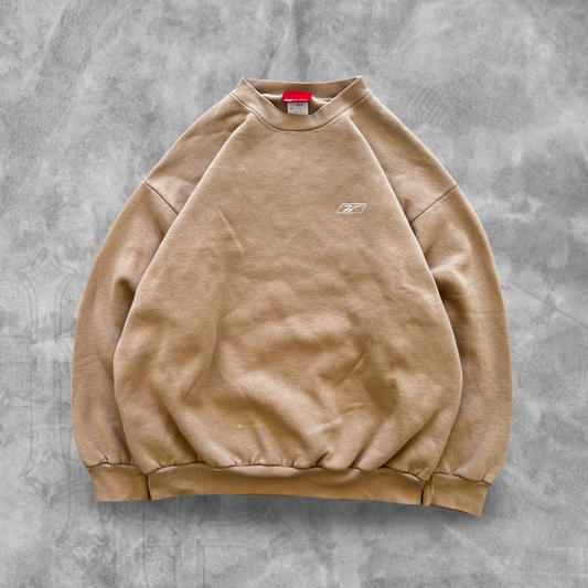 Camel Rebook Essential Sweatshirt 2000s (M)