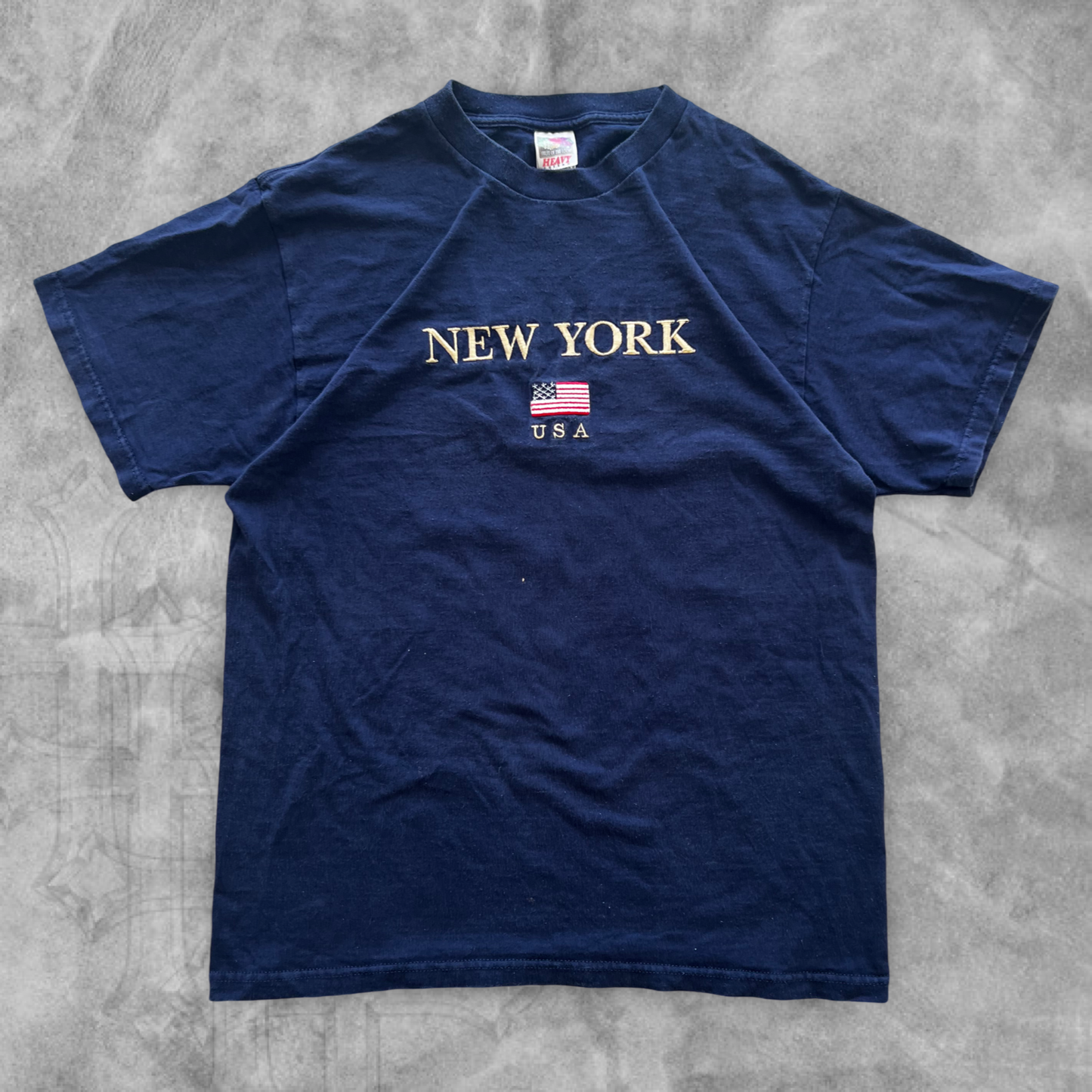 Navy Blue New York Shirt 1990s (L)