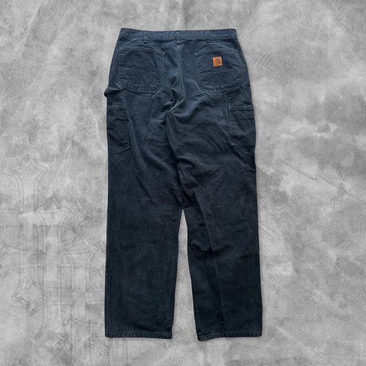 Black Carhartt Carpenter Pants 2000s (36x34)