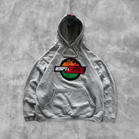 Grey Espn Zone Hoodie 1990s (M)