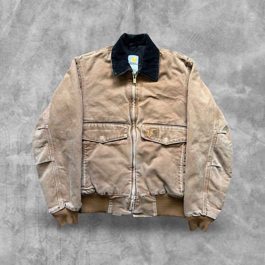 Camel Carhartt Bomber Jacket 2000s (M)