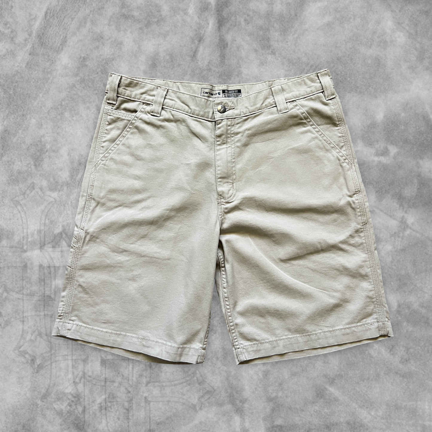 Tan Carhartt Work Shorts 2000s (36)
