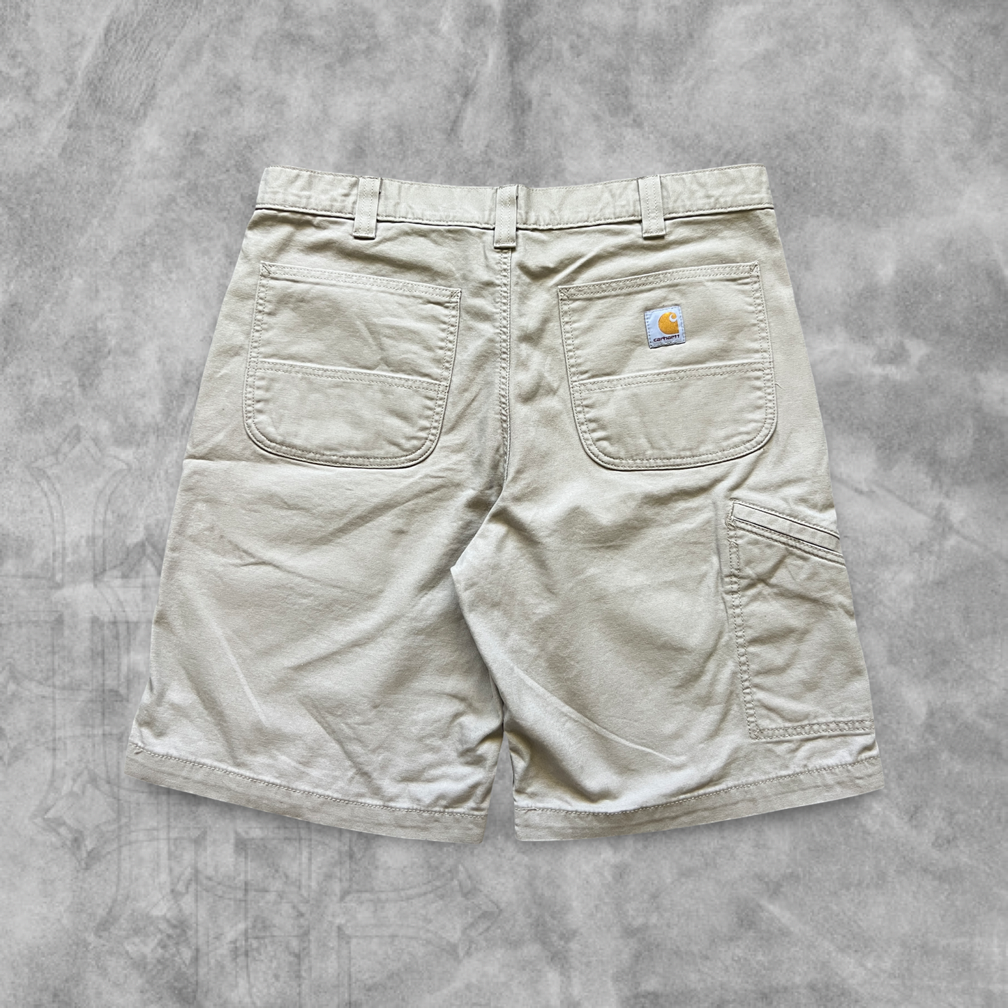 Tan Carhartt Work Shorts 2000s (36)