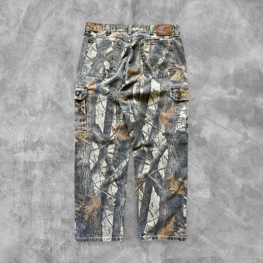 Realtree Camo Denim Jeans 1990s (38x29)