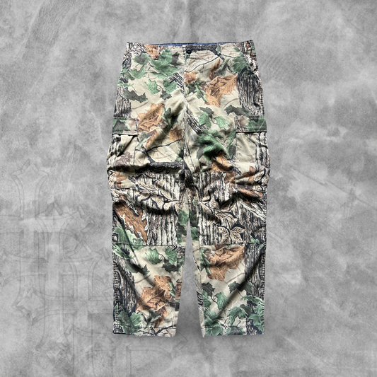 Realtree Camo Double Knee Cargo Pants 1990s (36x32)