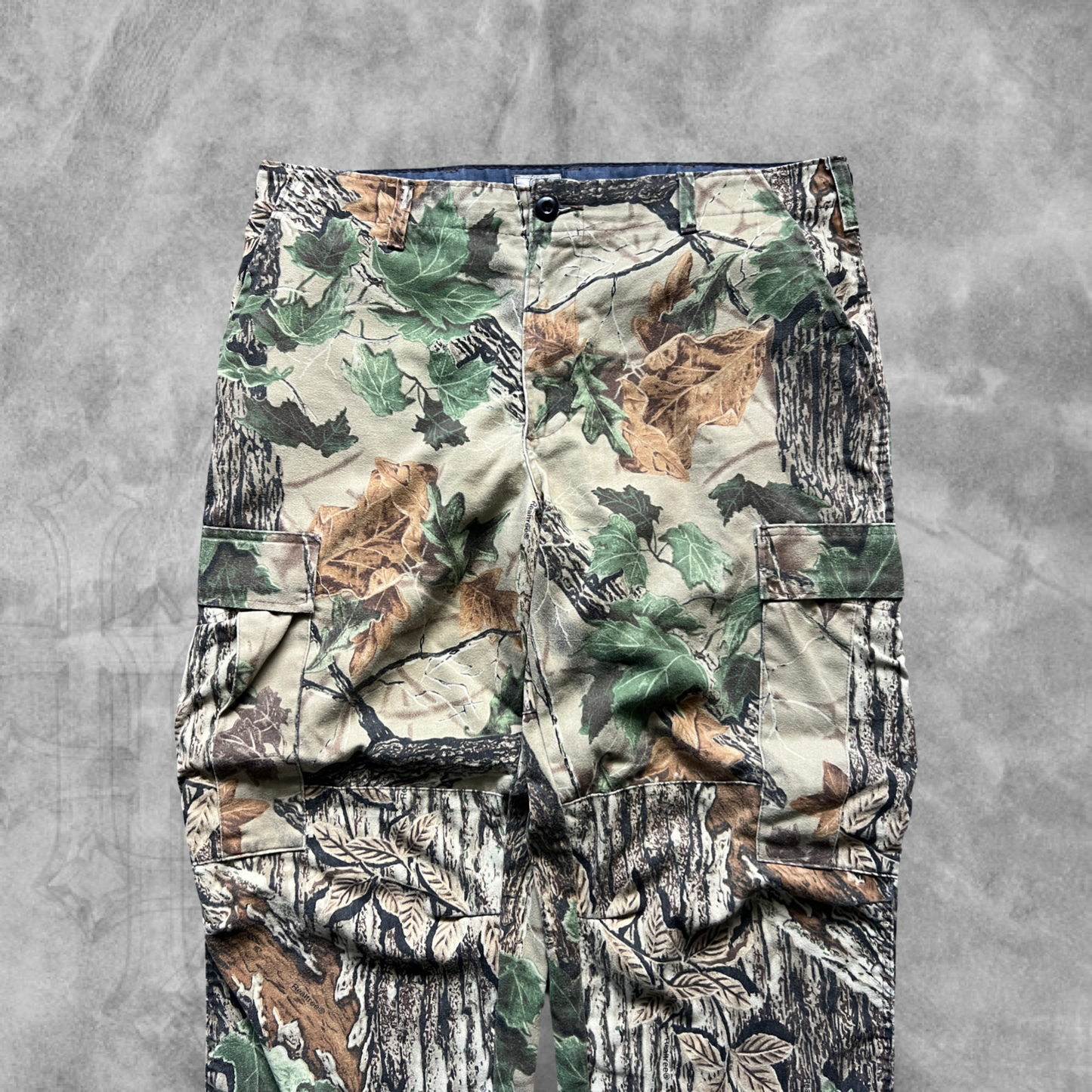 Realtree Camo Double Knee Cargo Pants 1990s (36x32)