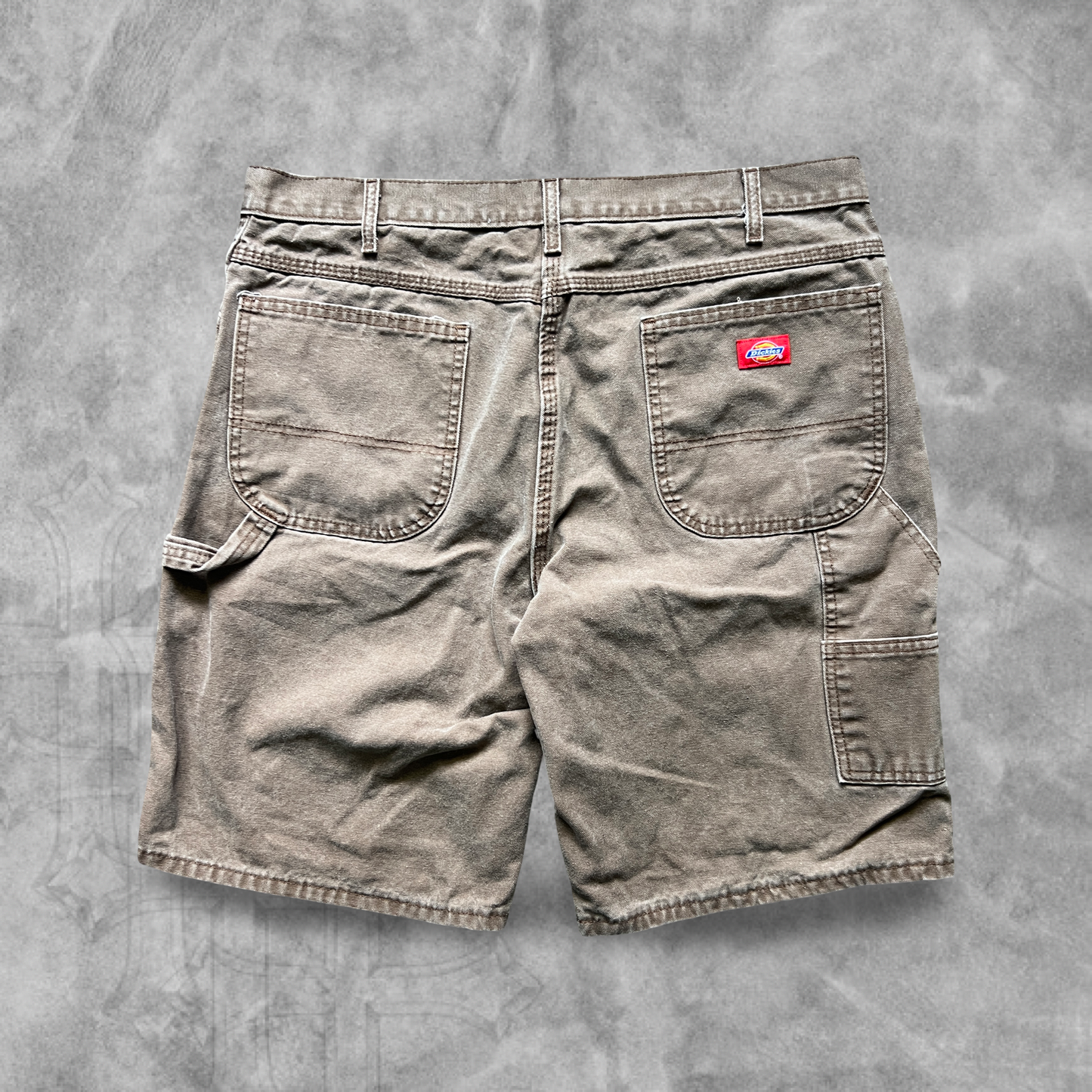 Mocha Brown Dickies Carpenter Shorts 1990s (38)