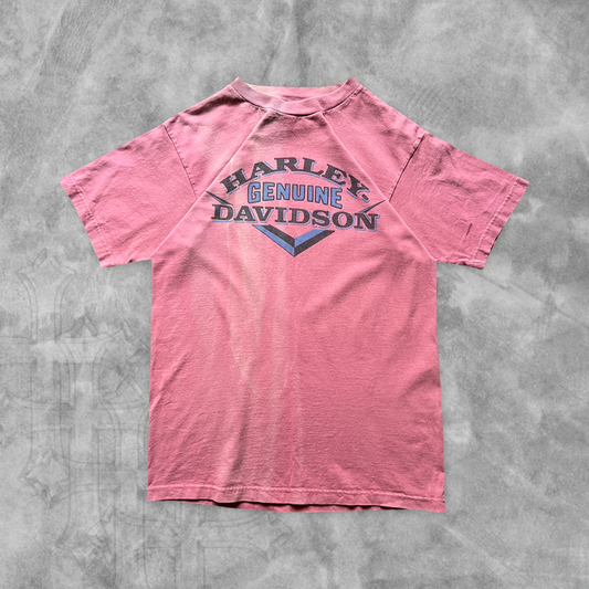Faded Samon Harley Davidson Shirt 1990s (M)