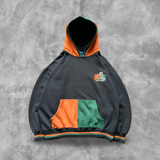 Black Miami Hurricanes Starter Hoodie 1990s (L)