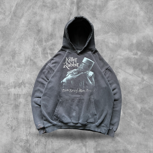 Black Monty Python & The Holy Grail Hoodie 1990s (L)