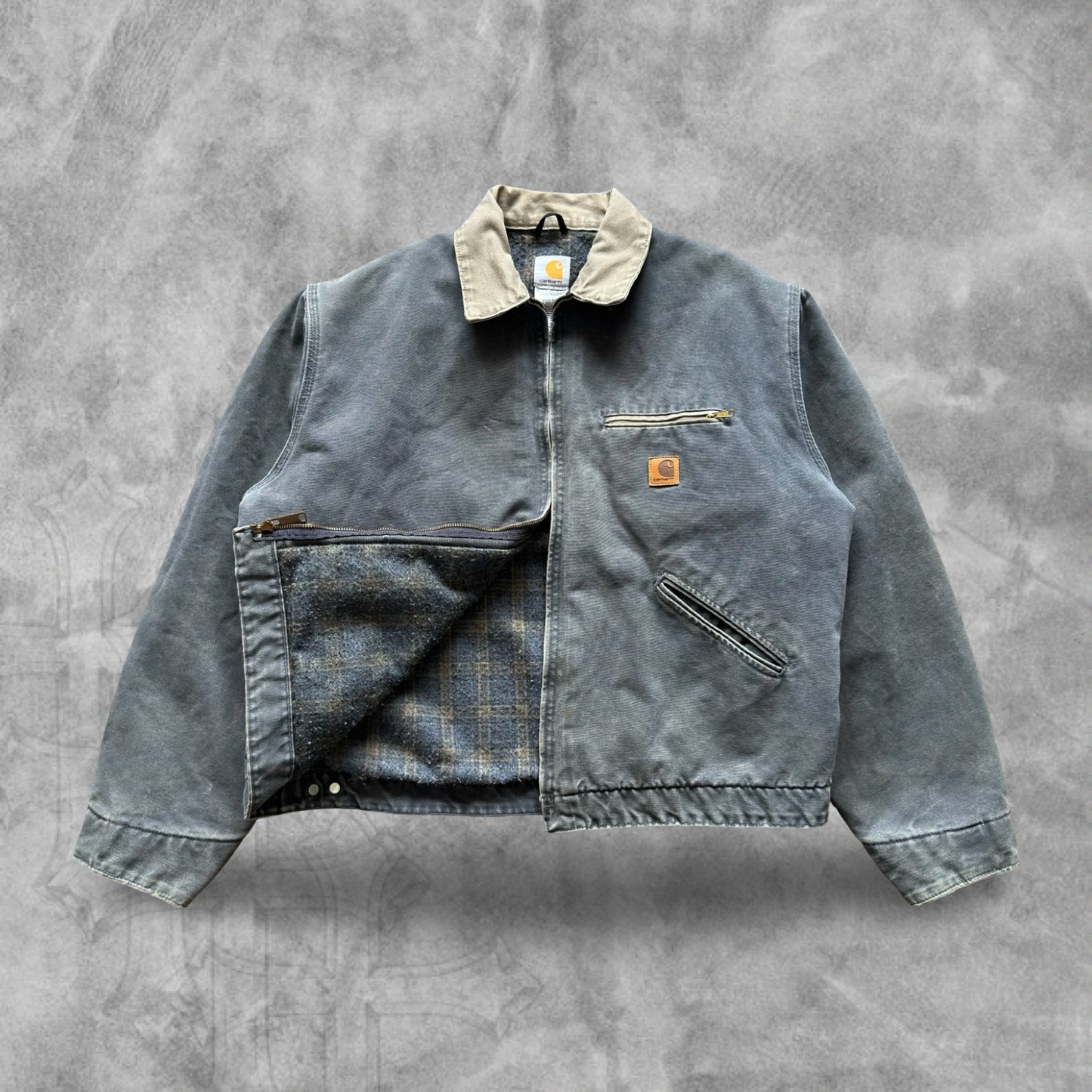 Petrol Gray Carhartt Detroit Jacket 2000s (XL)