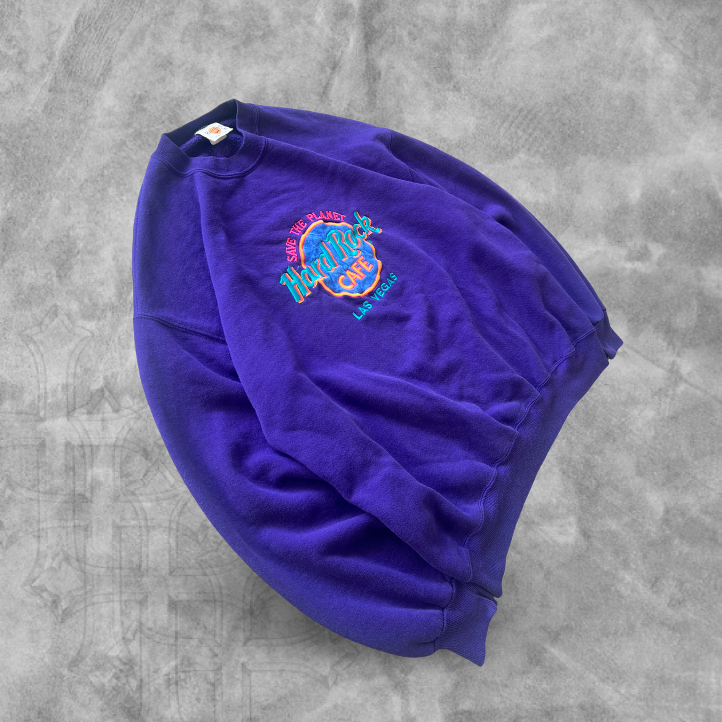 Purple Hard Rock Cafe Save The Planet Sweatshirt 1990’s (L)