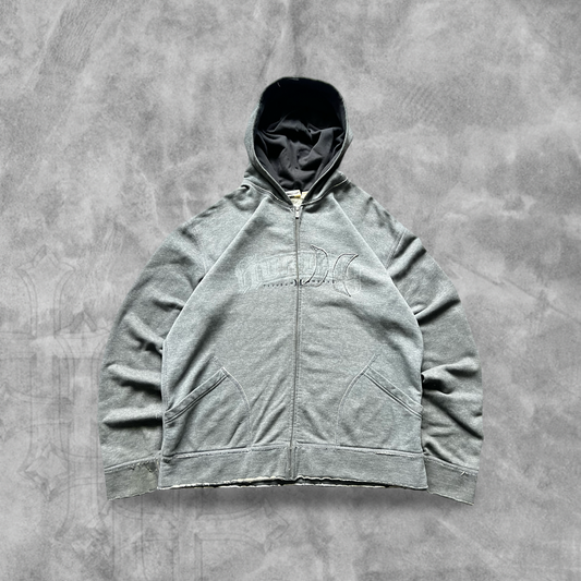 Charcoal Gray Hurley Hooded Jacket 2000s (L)
