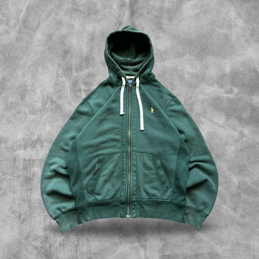 Forrest Green Polo Ralph Lauren Hooded Jacket 1990s (M)