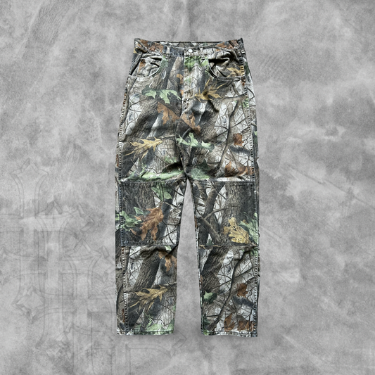 Denim Realtree Camo Double Knee Pants 1990s (34x32)