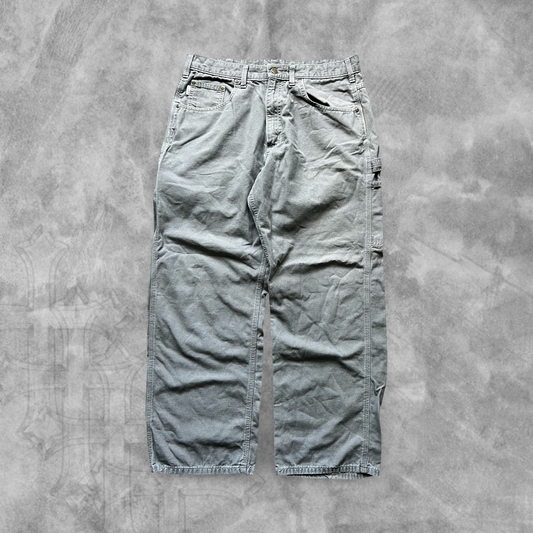 Stone Gray Carhartt Carpenter Pants 2000s (34x30)