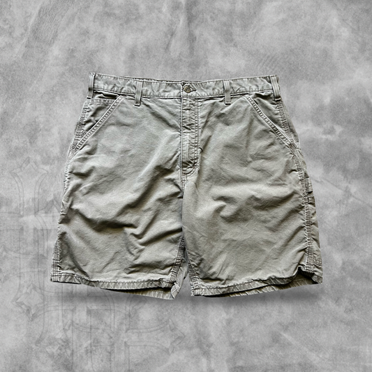 Mud Brown Carhartt Carpenter Shorts 1990s (36)