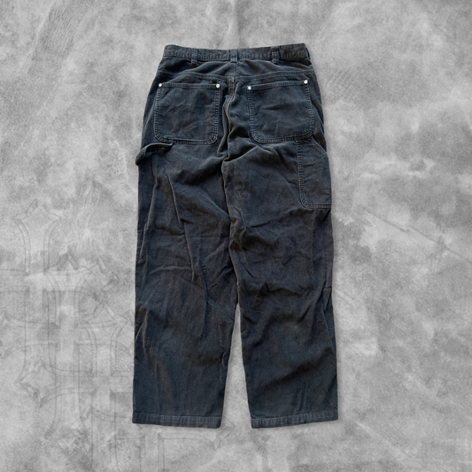 Black Nautica Corduroy Pants 1990s (34x30)