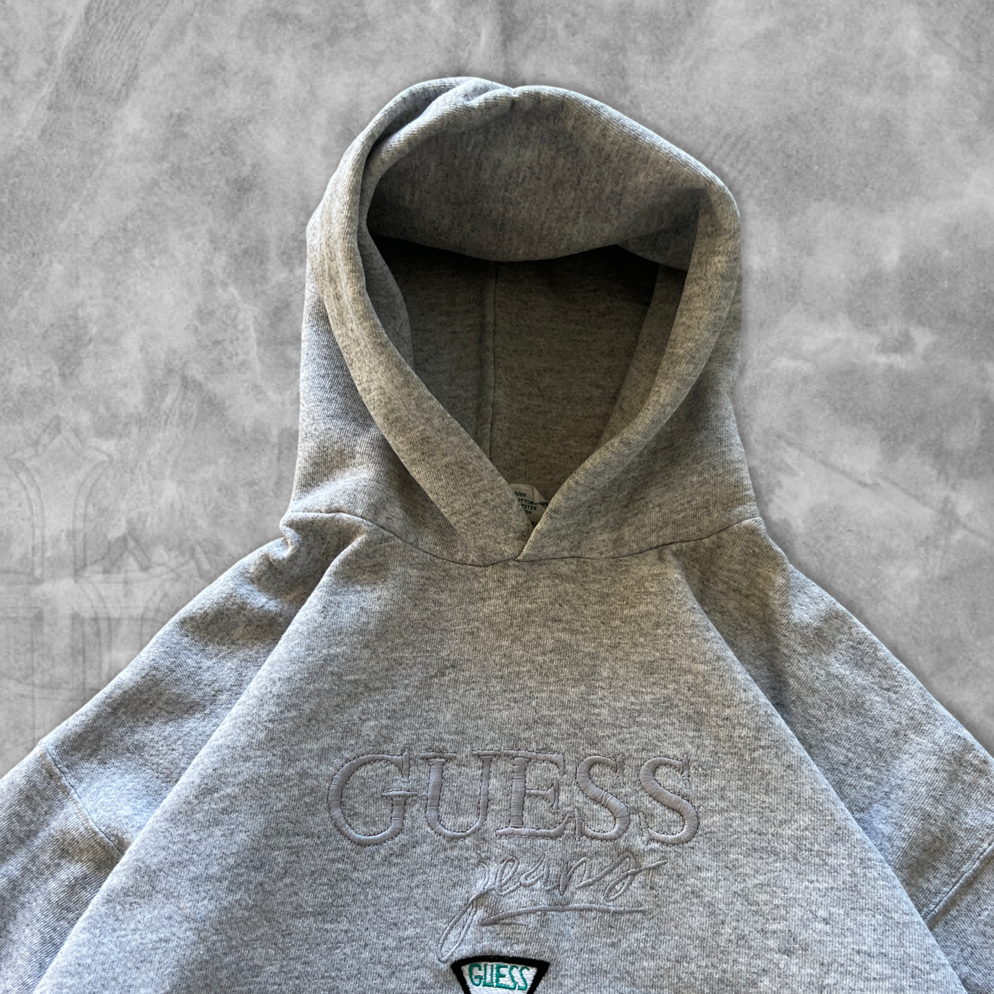 Gray Guess Hoodie 1990s (M)