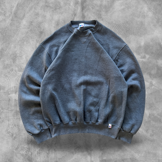 Charcoal Gray Russell Sweatshirt 1990s (XL)