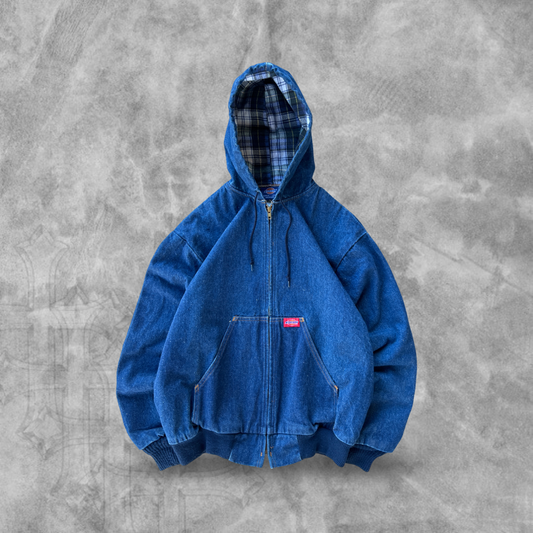 Denim Dickies Hooded Jacket 1990s (M)