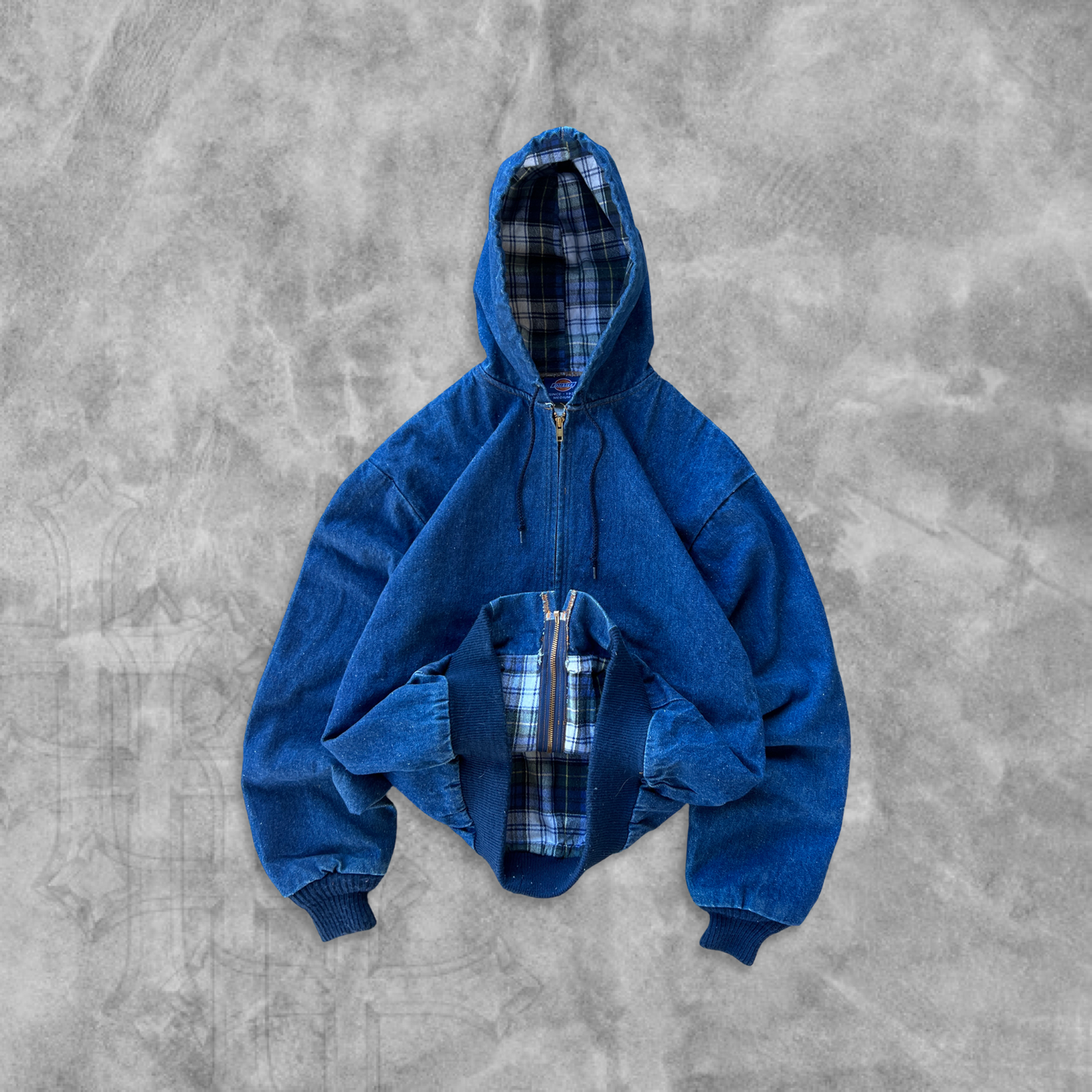 Denim Dickies Hooded Jacket 1990s (M)