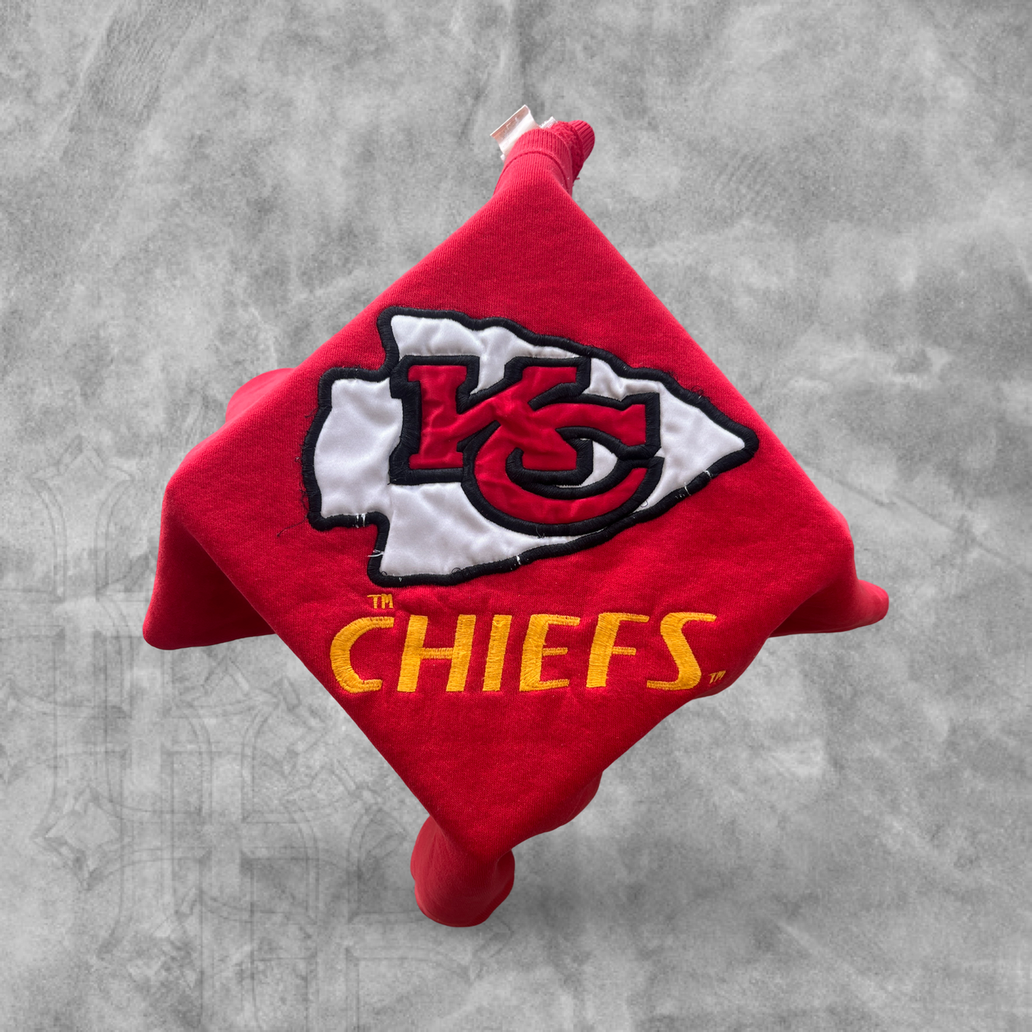 Red Kansas City Chiefs Sweatshirt 1990s (XL)