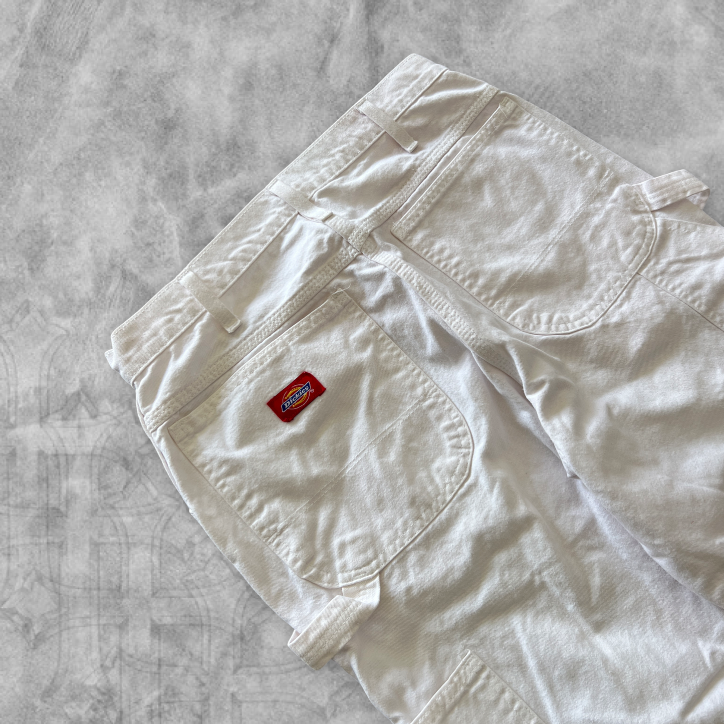 White Dickies Carpenter Pants 2000s (30x29)