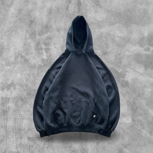 Black Russel Hoodie 1990s (XL)