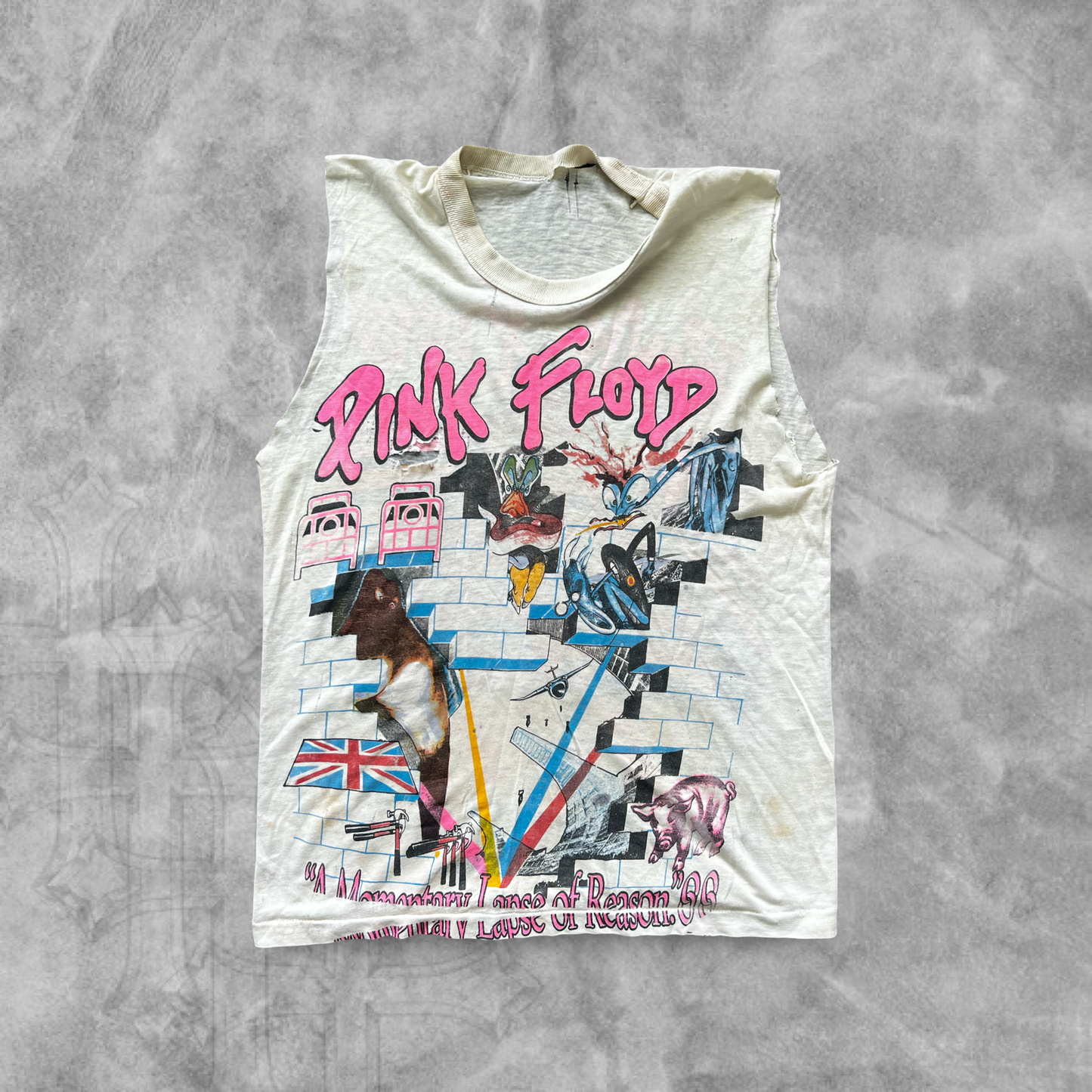 Pink Floyd The Wall Cut-off Shirt 1990s (S)