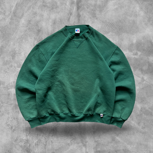 Green Russel Sweatshirt 1990s (L)