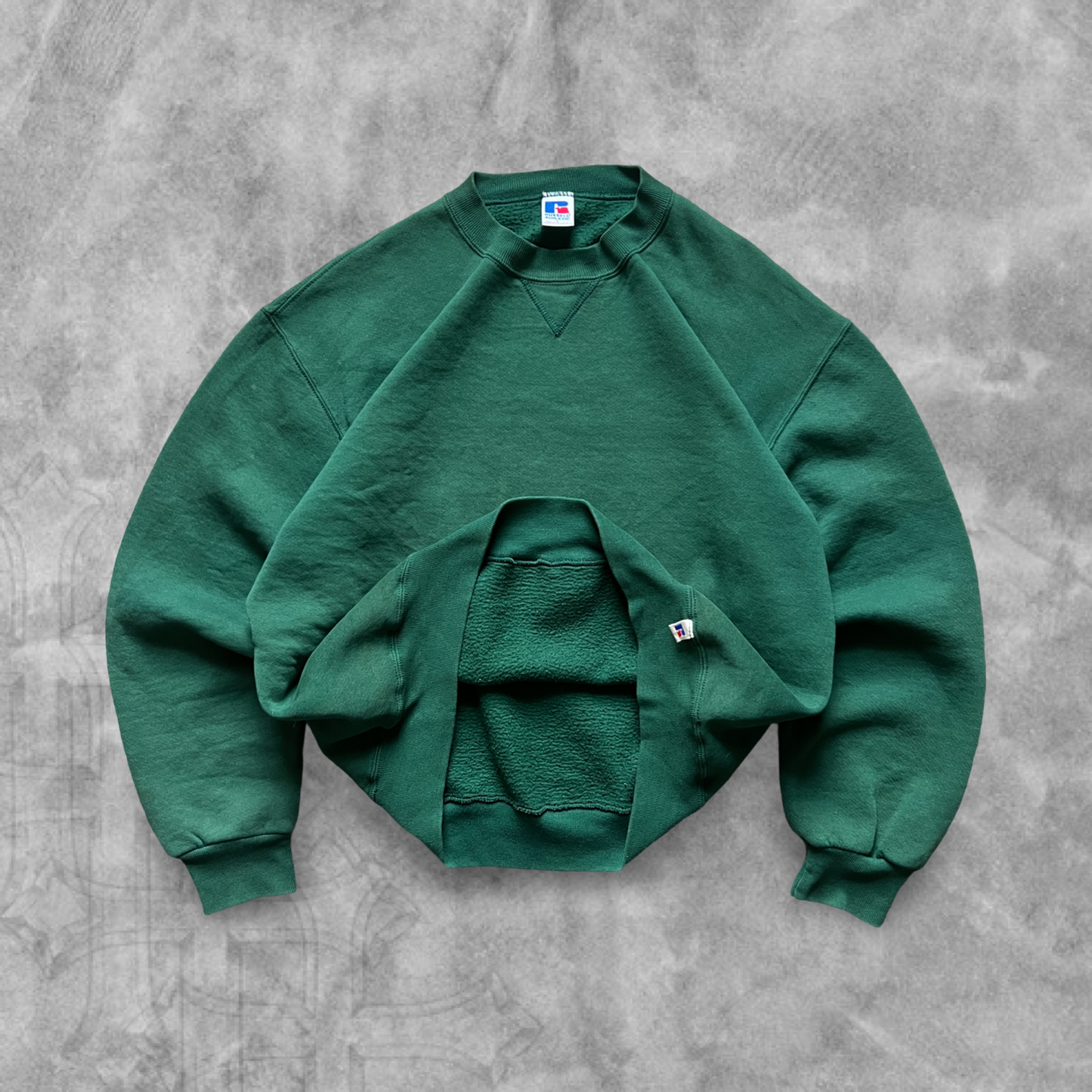 Green Russel Sweatshirt 1990s (L)