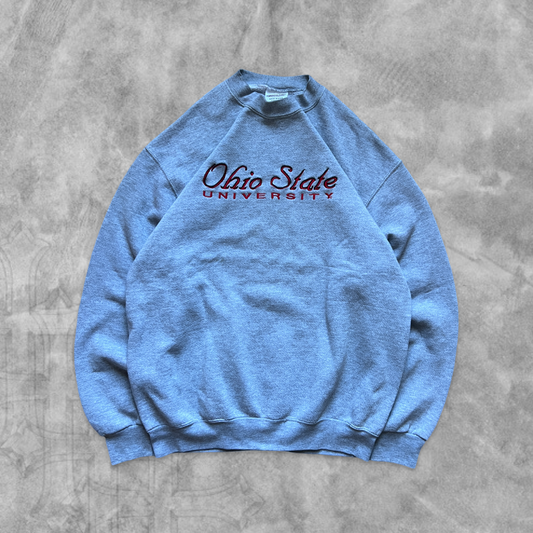 Light Grey Ohio State Sweatshirt 1990s (M)