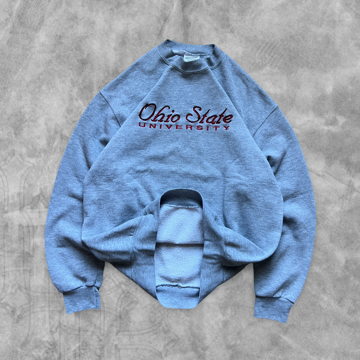 Light Grey Ohio State Sweatshirt 1990s (M)