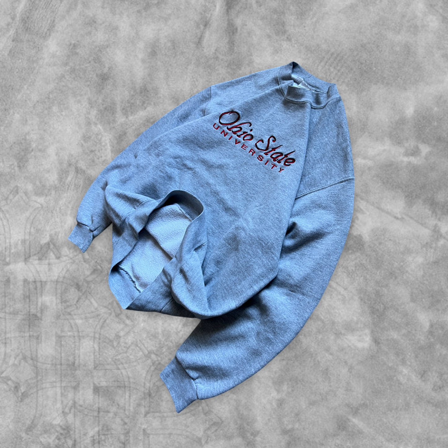 Light Grey Ohio State Sweatshirt 1990s (M)