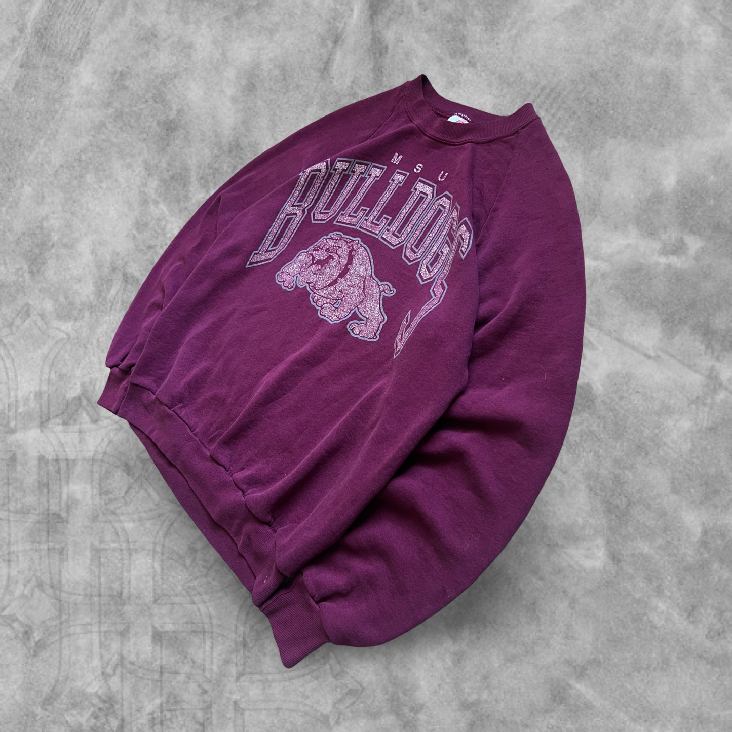 Faded Plum Mississippi State University Sweatshirt 1990s (S)