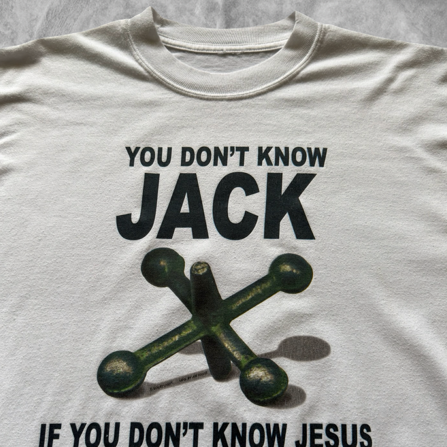 White If You Don’t Know Jesus Shirt 1990s (L)