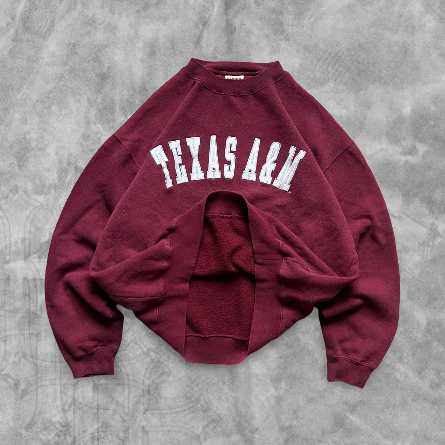 Maroon Texas A&M Sweatshirt 1990s (M)