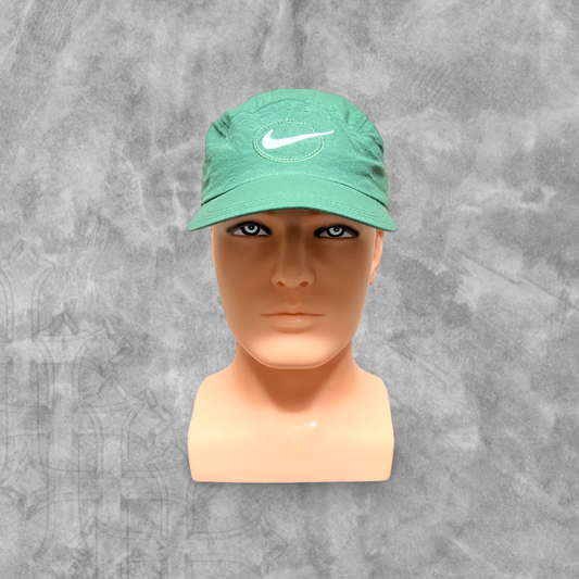 Forrest Green Nike 5 Panel Adjustable Hat 1990s