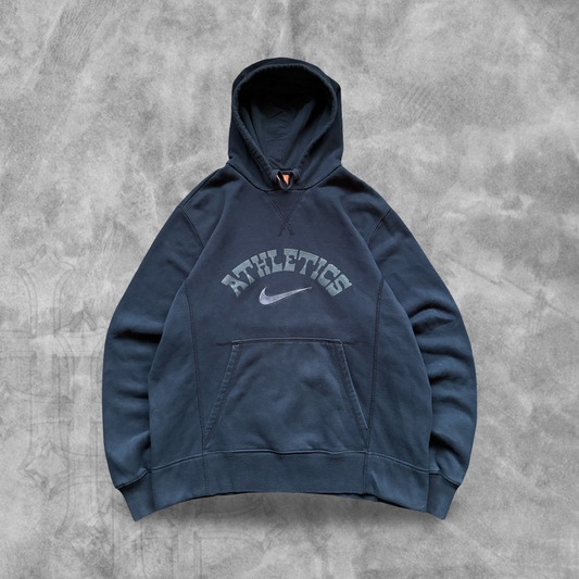 Black Nike Athletics Hoodie 2000s (L)