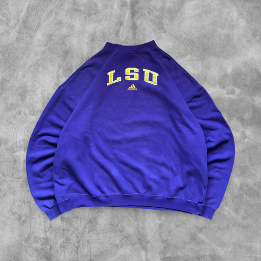 Purple LSU Sweatshirt 2000s (XXL)