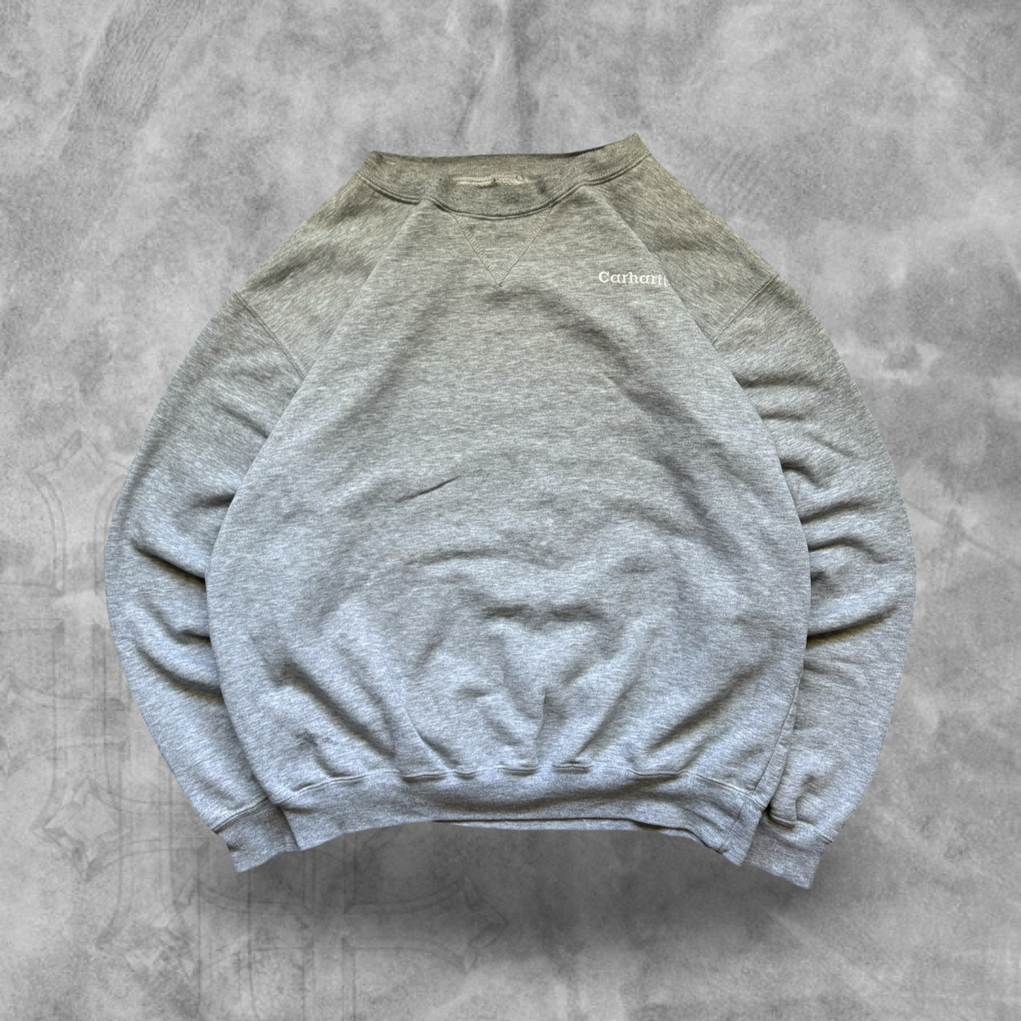 Grey Carhartt Sweatshirt 1990s (L)