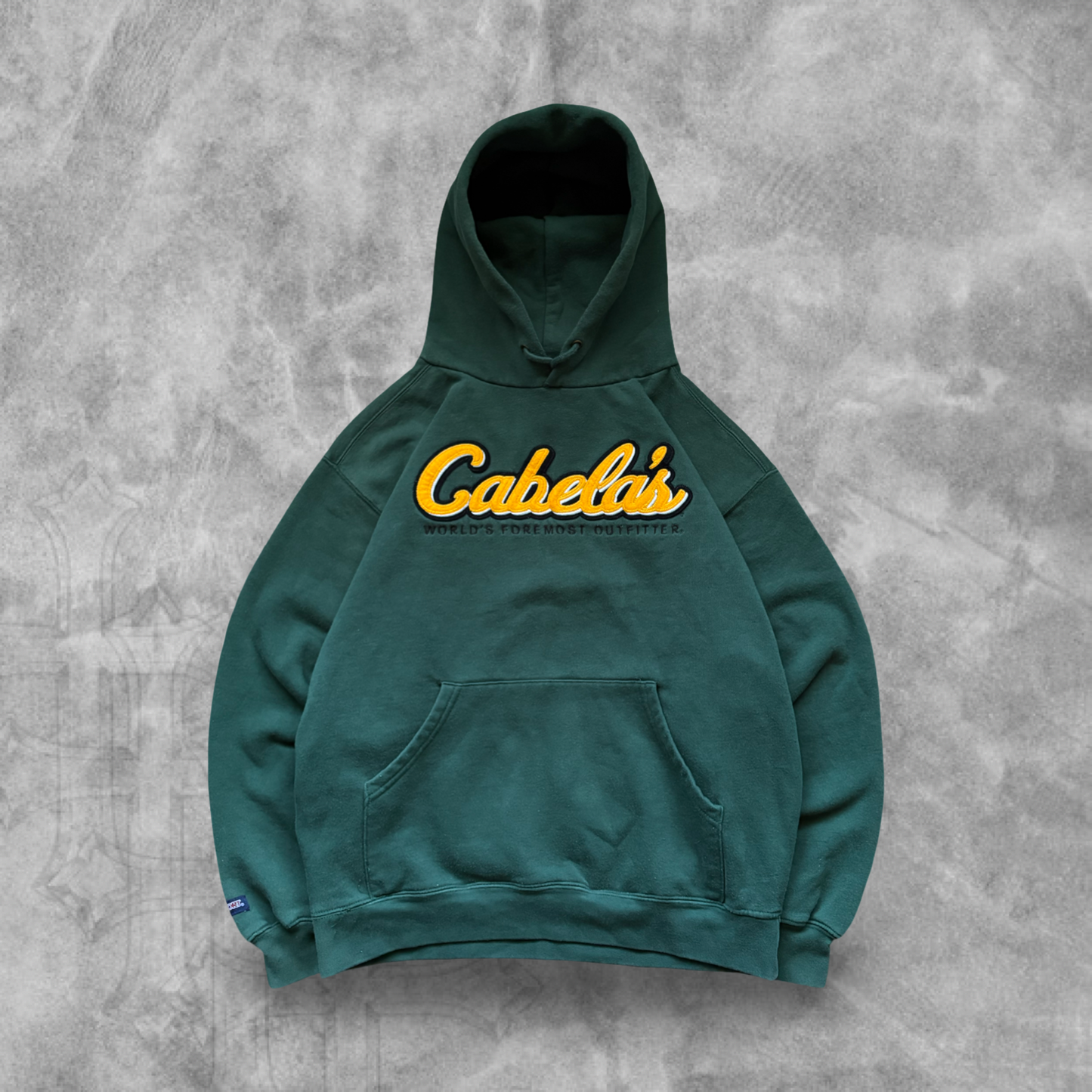 Green Cabela’s Hoodie 1990s (M)