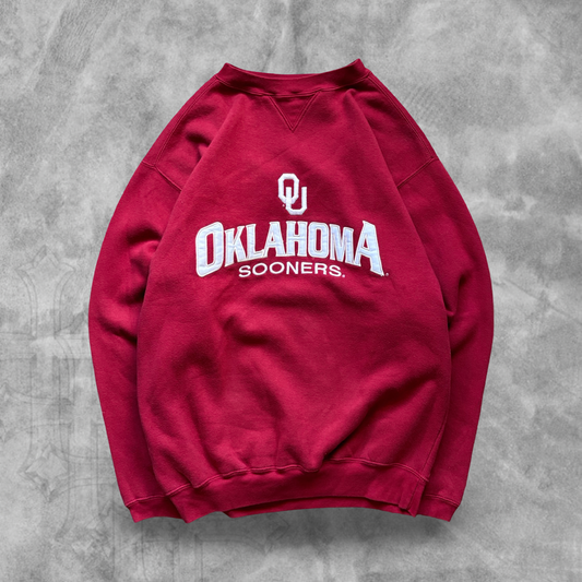Red Oklahoma Sweatshirt 1990s (L)